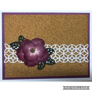 Handmade Floral Greeting Card